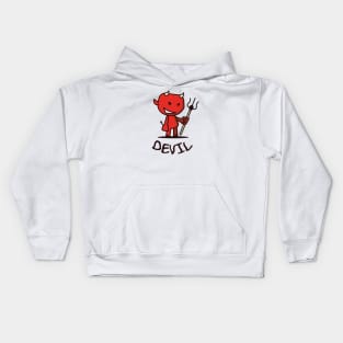 Halloween Devil Kids Hoodie